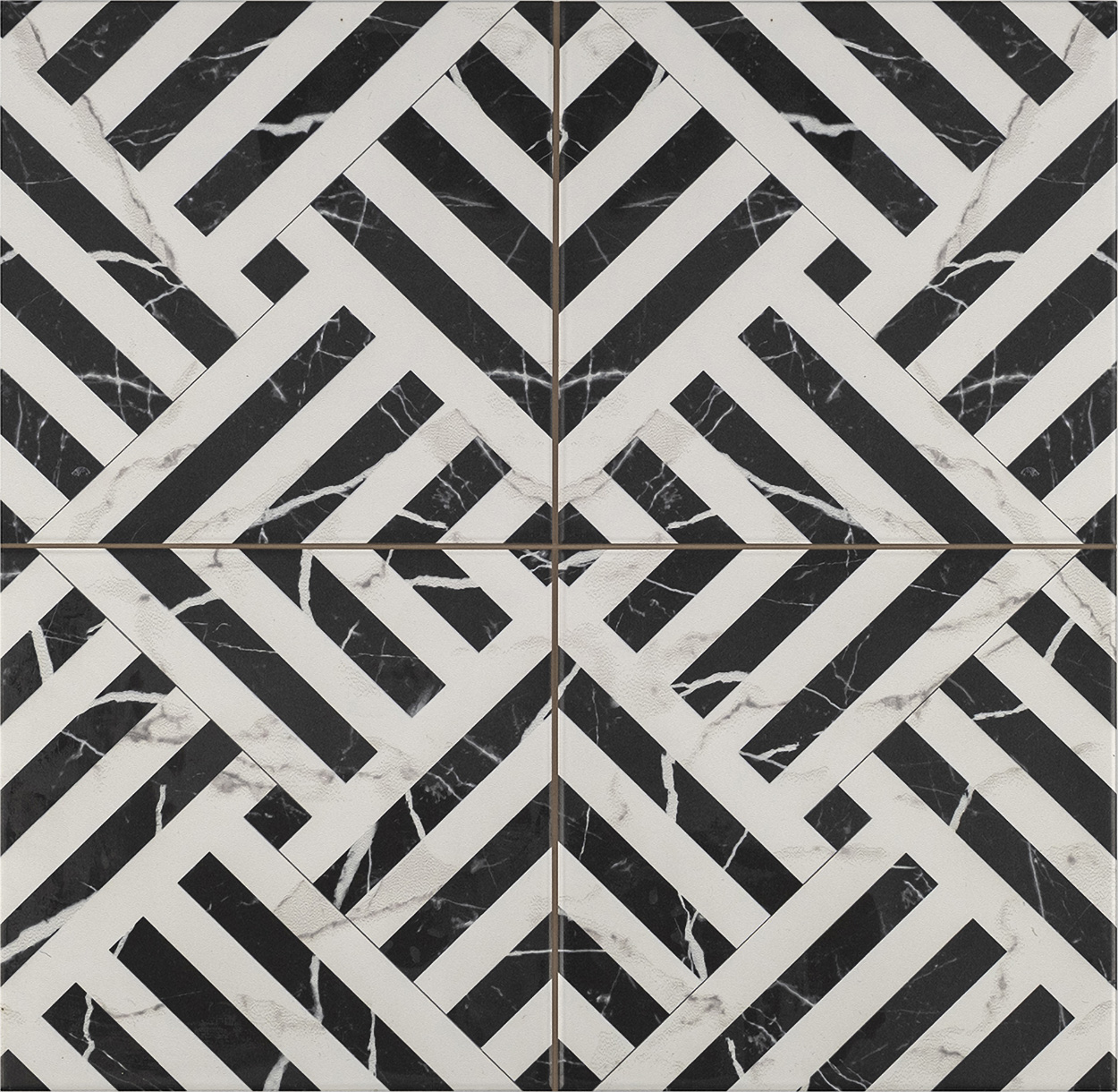 Apollon Charcoal Siyah 45x45 Mat 8,5mm