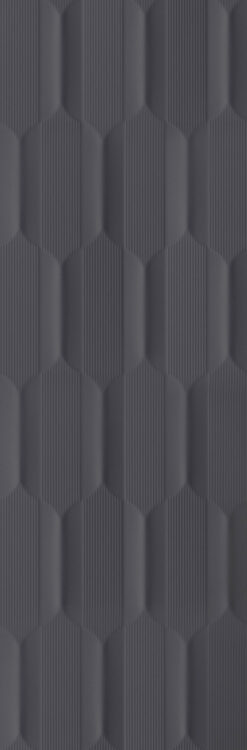 Style Flat Antrasit Dekor 30x90 Saten Mat 9mm