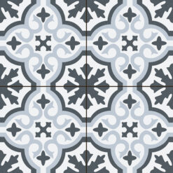 Venice Sky Mavi-Siyah 45x45 Mat 8,5mm